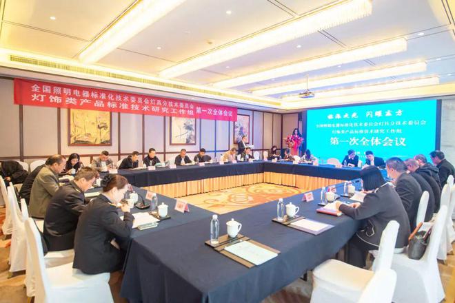 首个全国照明电器标委会灯具分会灯饰类产品标准技术研究工作组落地台州临海(图4)
