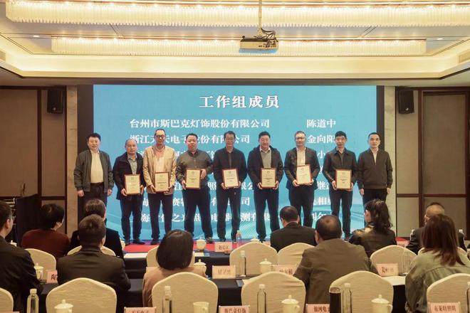 首个全国照明电器标委会灯具分会灯饰类产品标准技术研究工作组落地台州临海(图3)